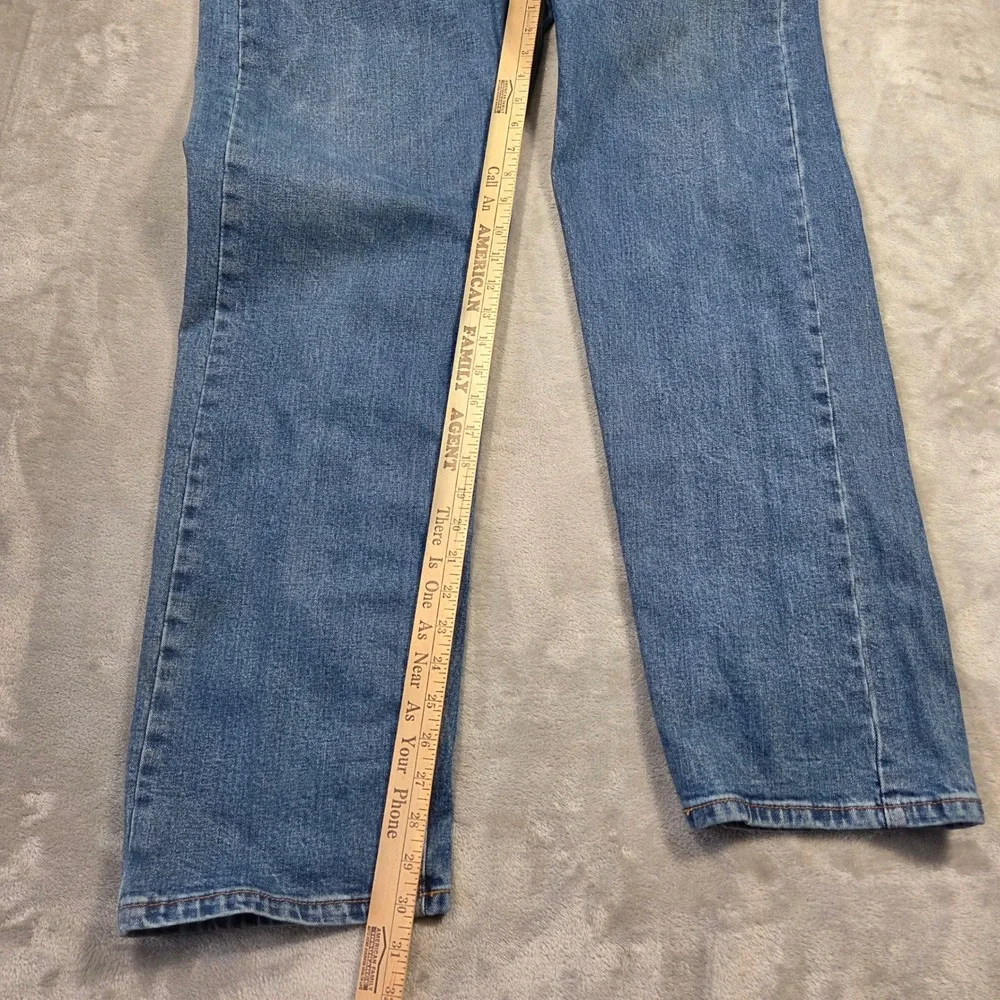 Mens Levi Strauss 505 Jeans‎ Blue Wash Straight Leg Size 38x32 90s Country Retro